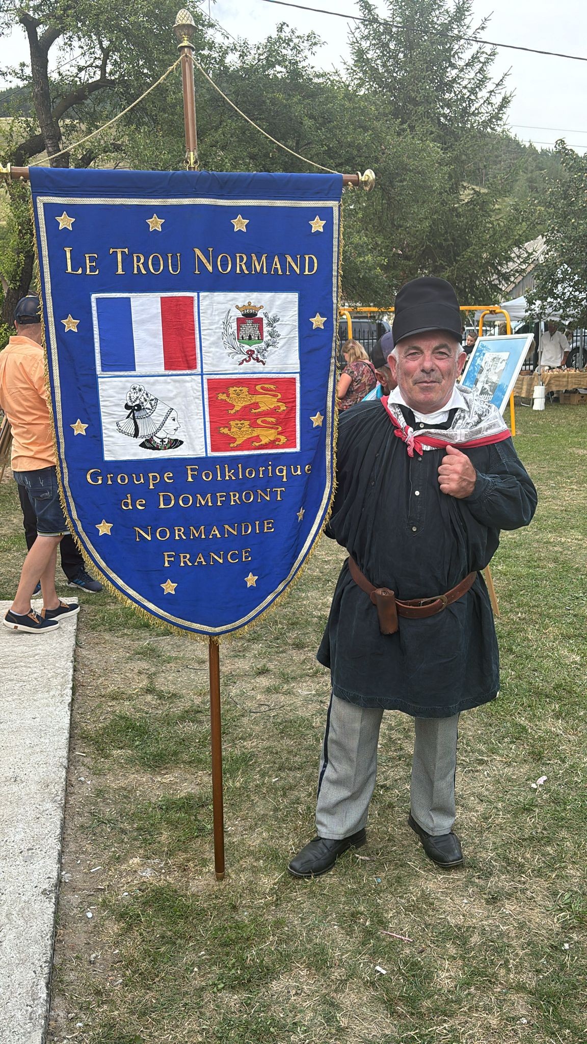 Notre porteur du fanion 