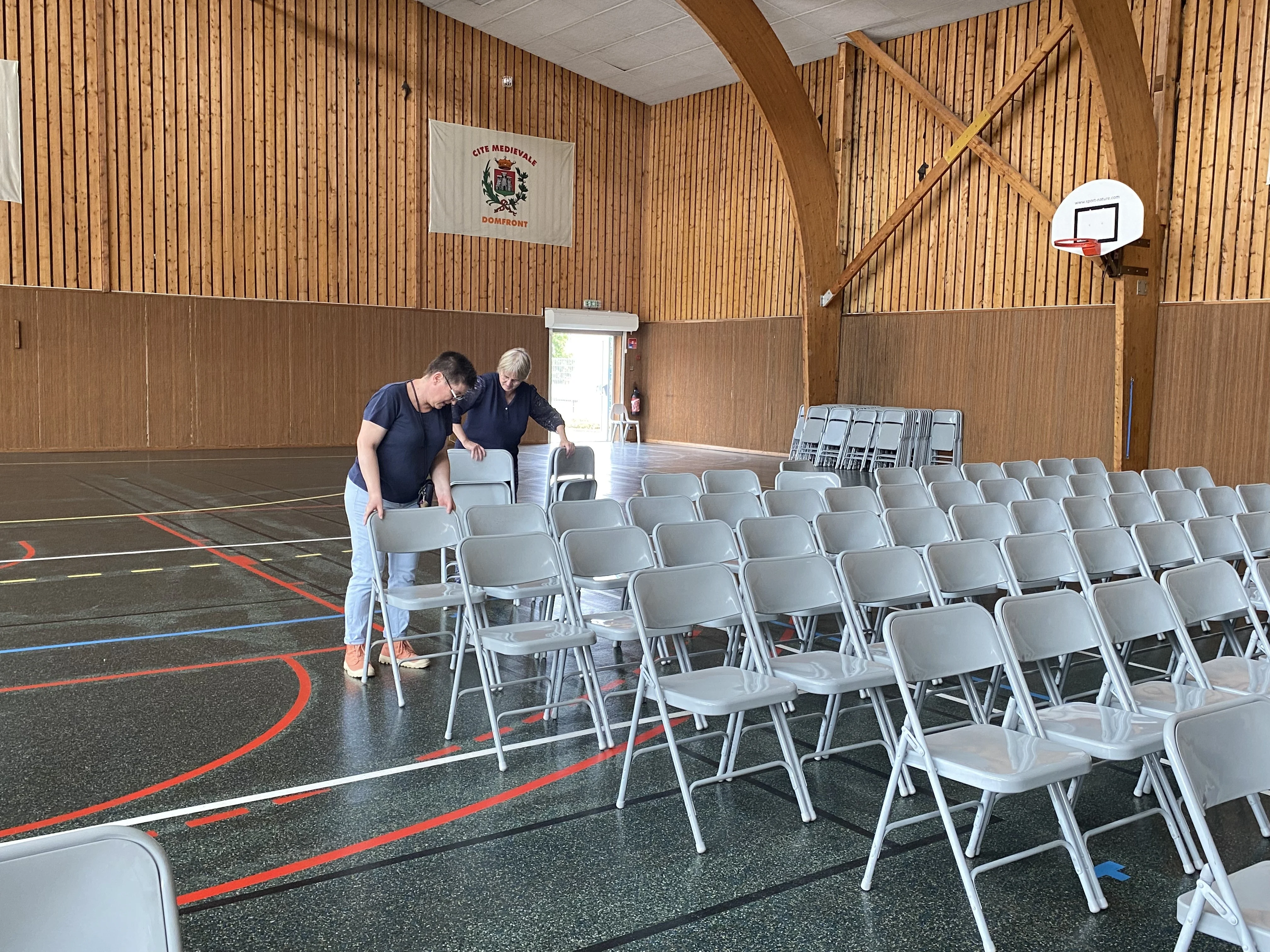Préparation pour l'accueil du public 2ème journée