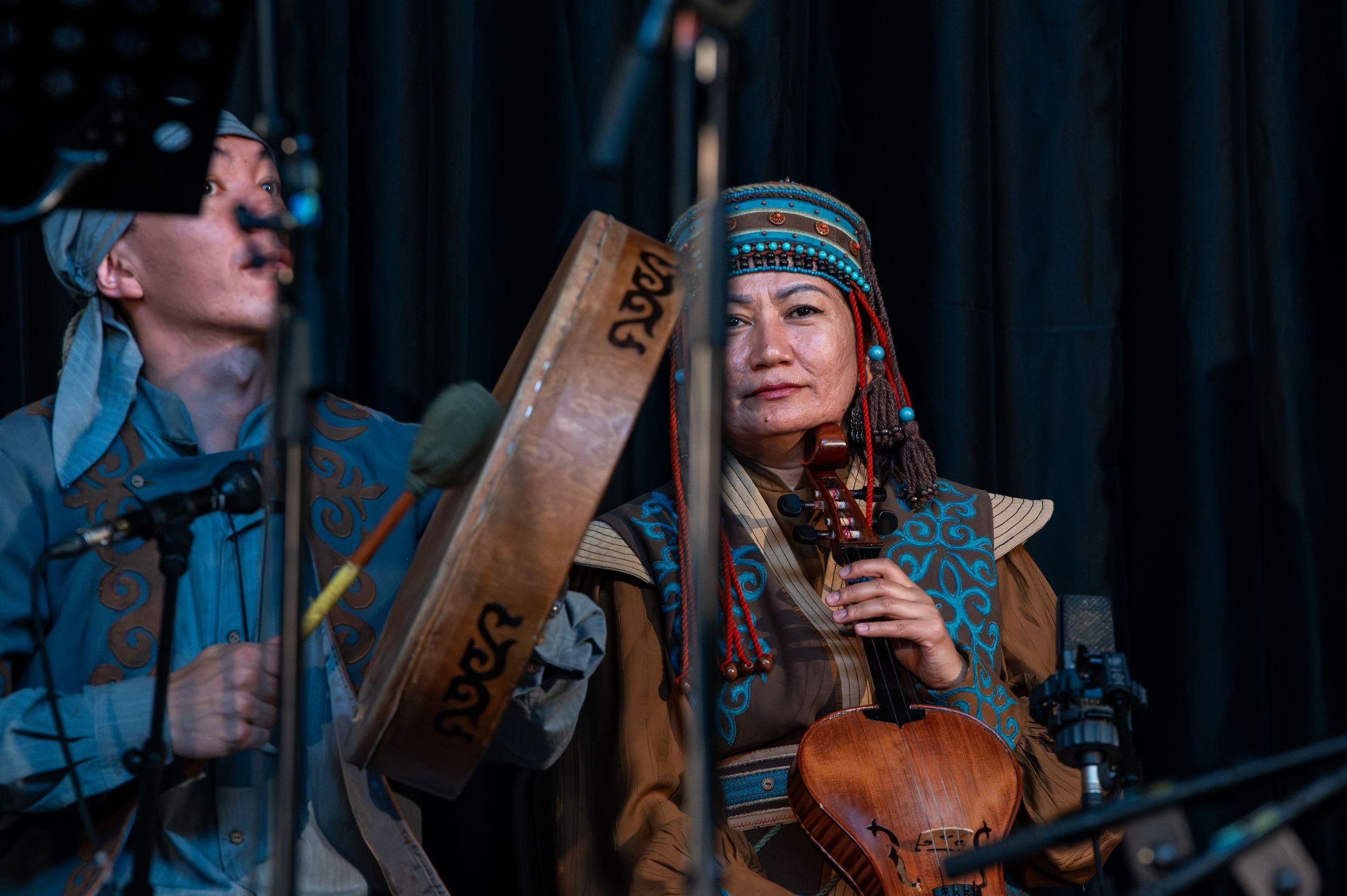 Spectacle du dimanche - Barqytbel Music Ensemble - District Tarbagataï (KAZAKHSTAN)
