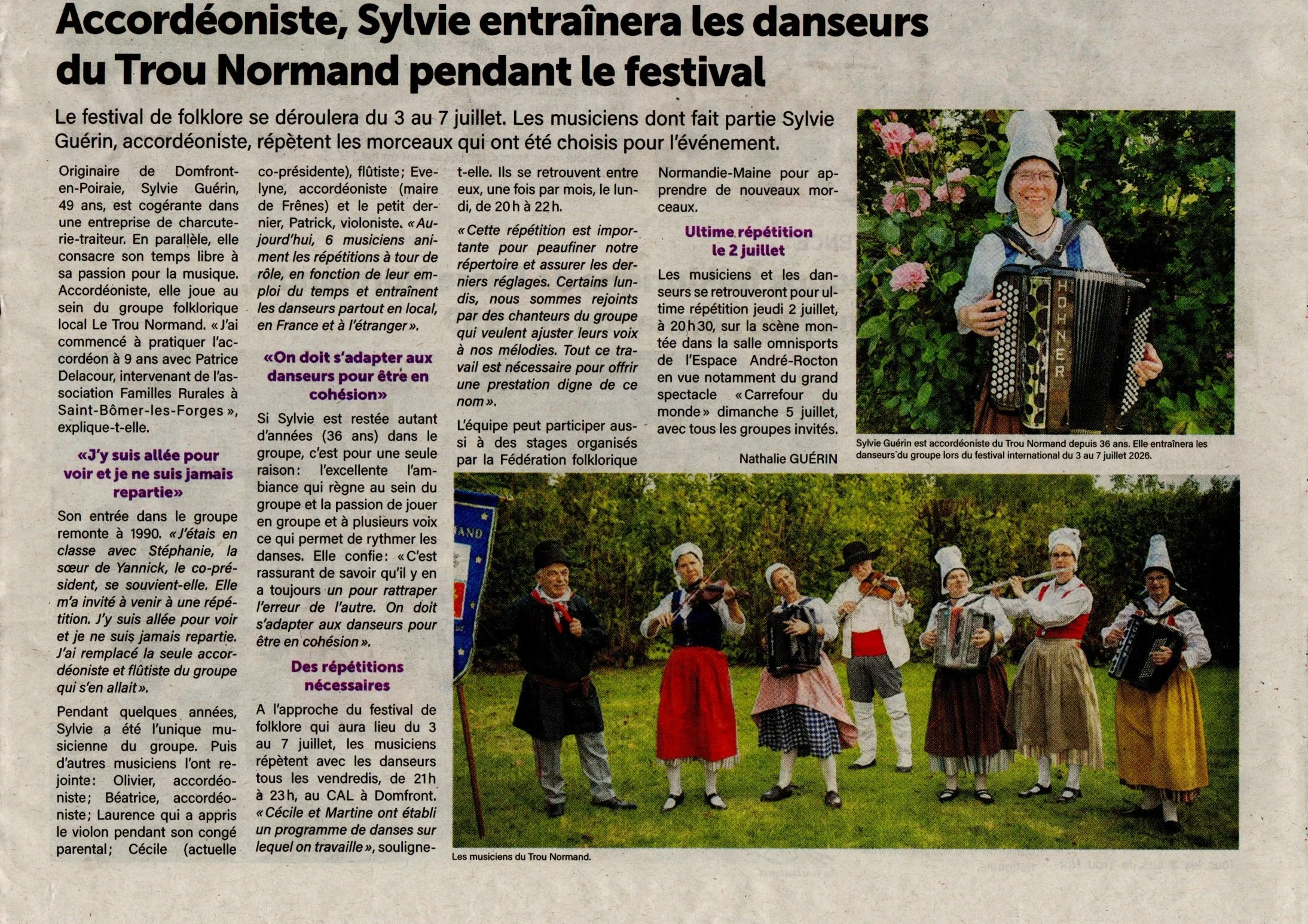 Les musiciens